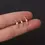 縮圖：20G Cartilage Dainty Stud Earring | HSPJ1988