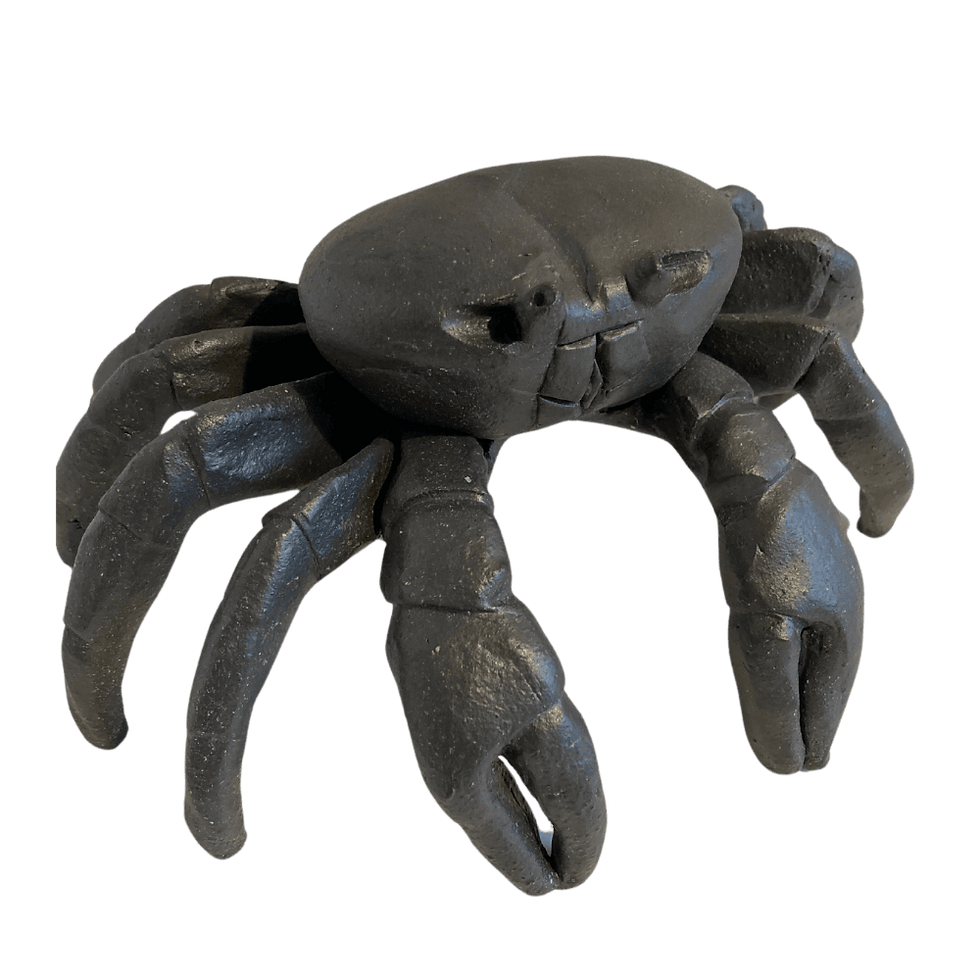 Crabe en céramique - Scultpure de Javier Balmaseda