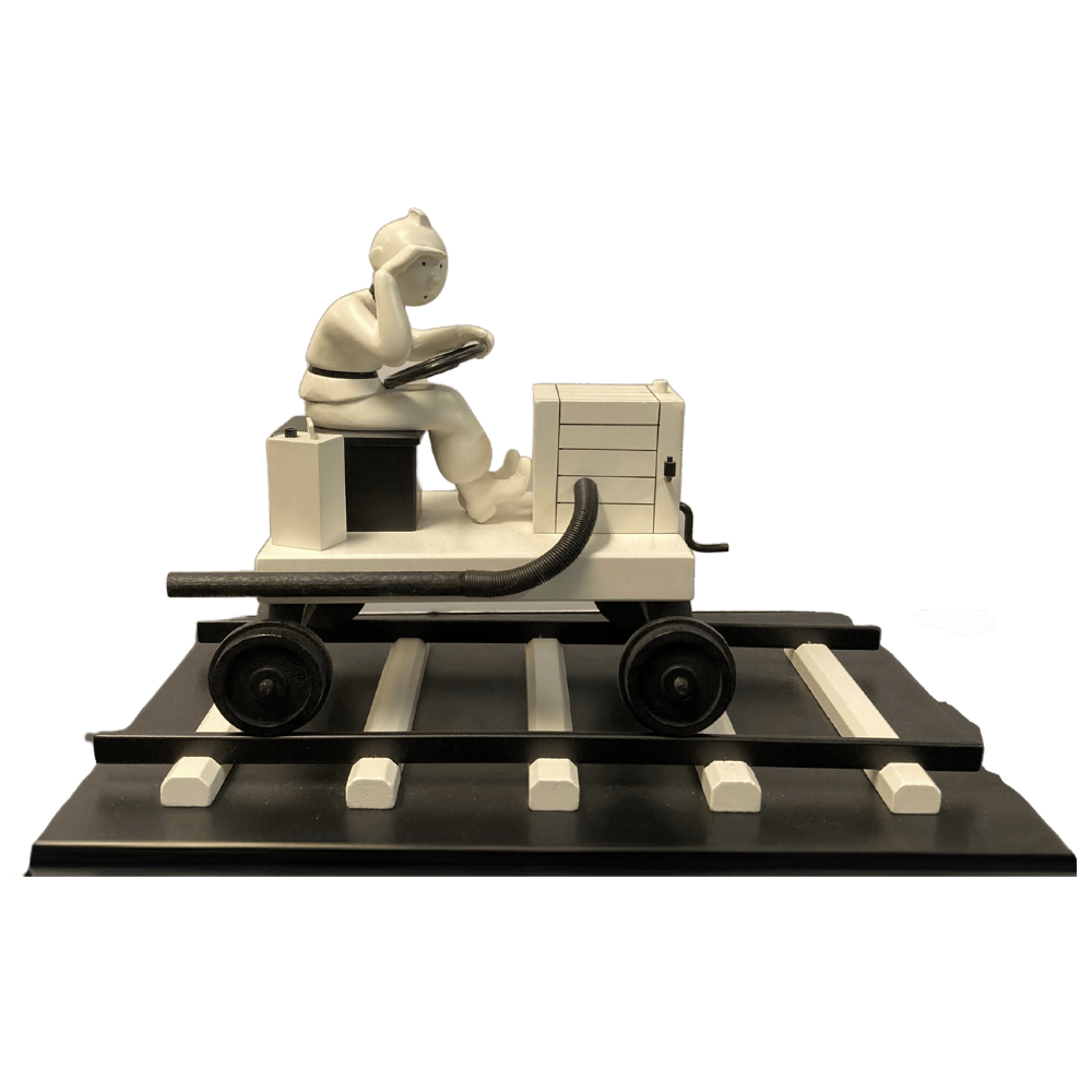 Draisine - 1996 - figurine tintin