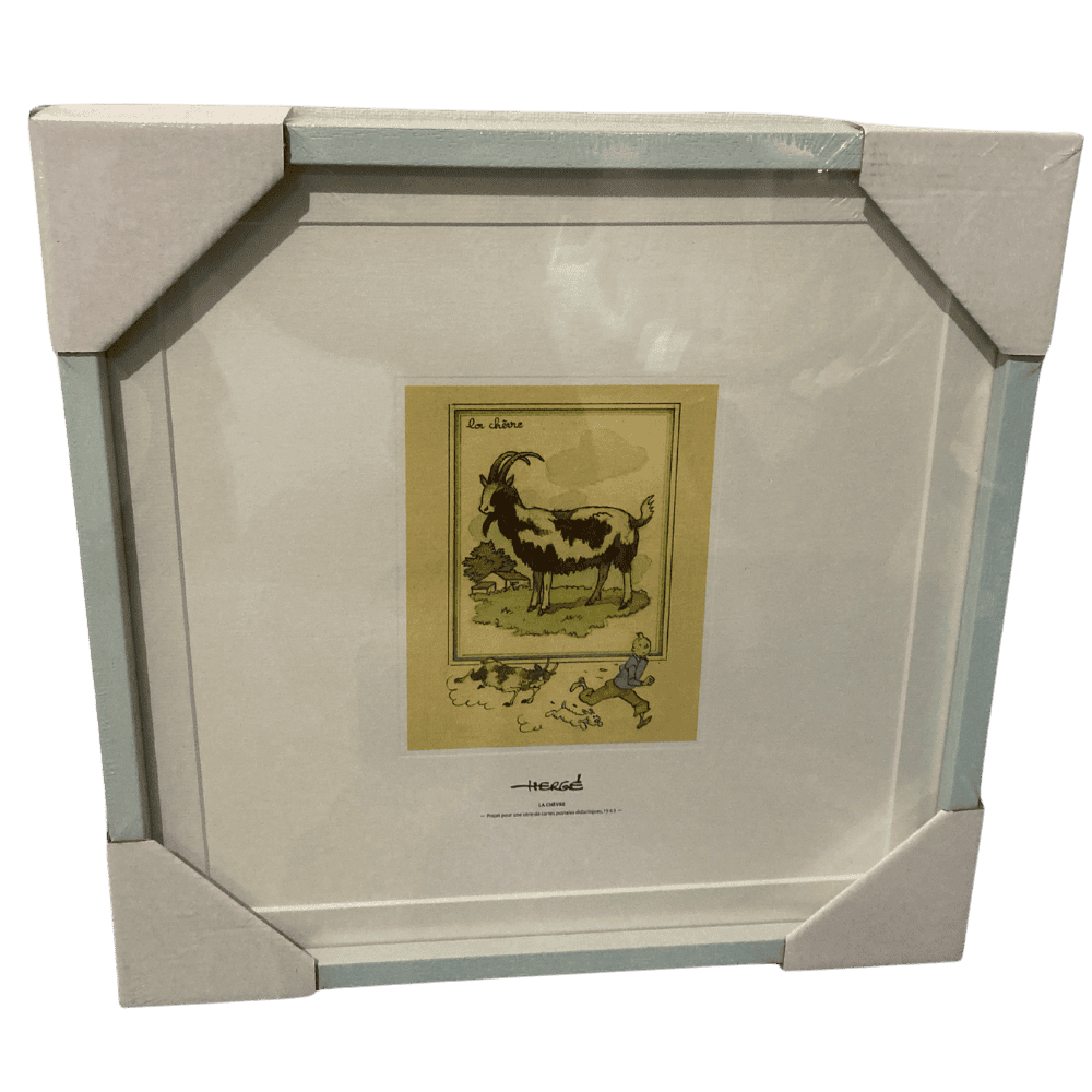 Lithographie Moulinsart « la chèvre » - 2013