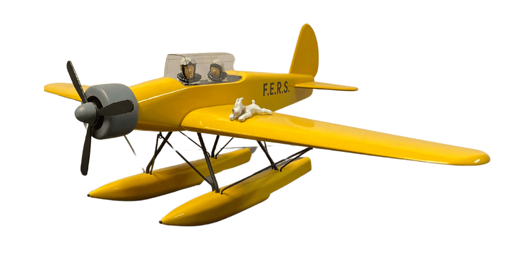 Hydravion FERS Arado - 1994 -  figurine tintin