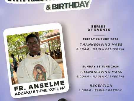 Community Gathers to Celebrate Fr. Anselm’s Milestones at Maula Cathedral