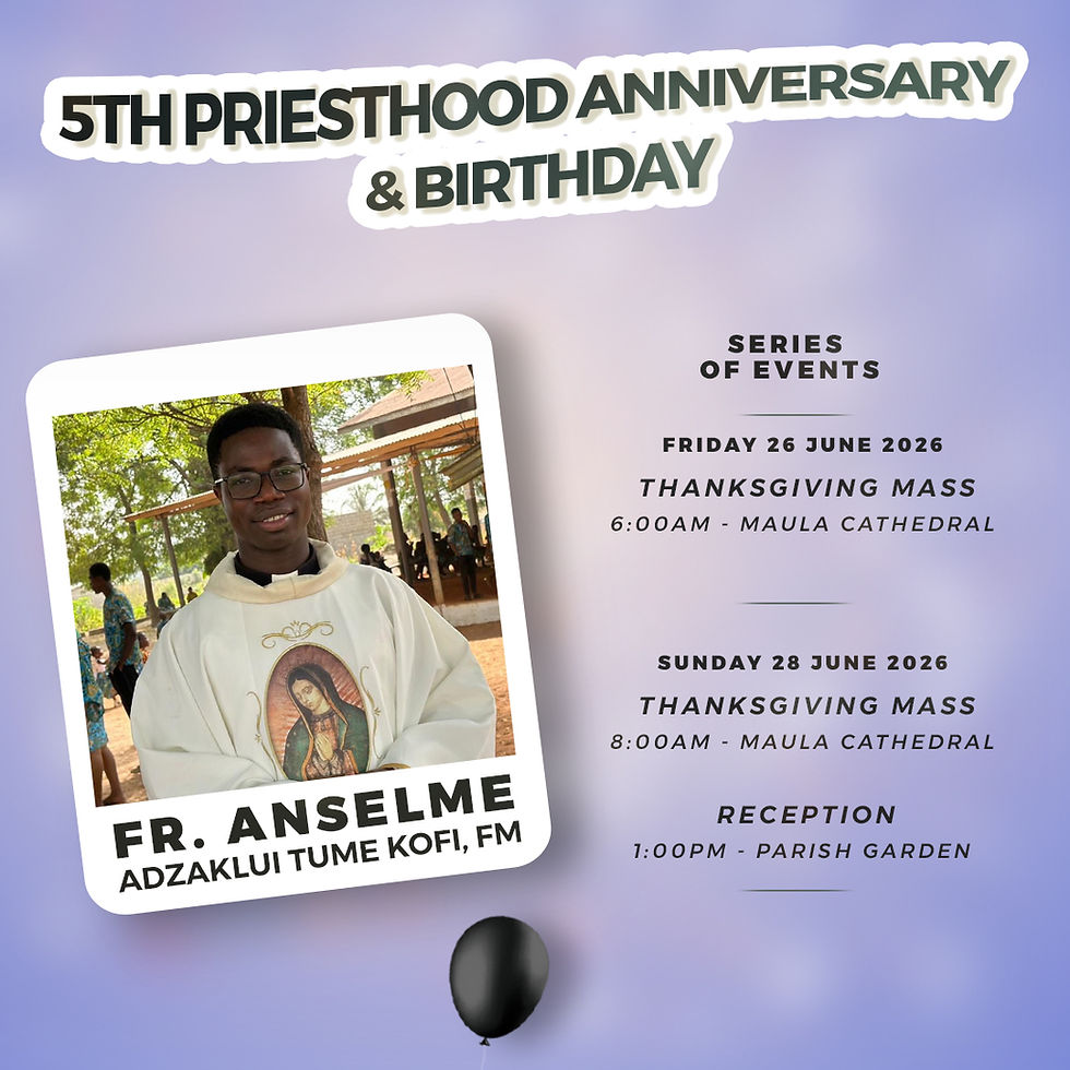 Community Gathers to Celebrate Fr. Anselm’s Milestones at Maula Cathedral