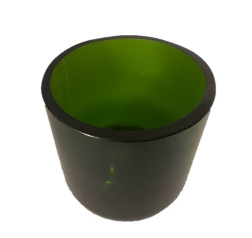 Green Wine Glass