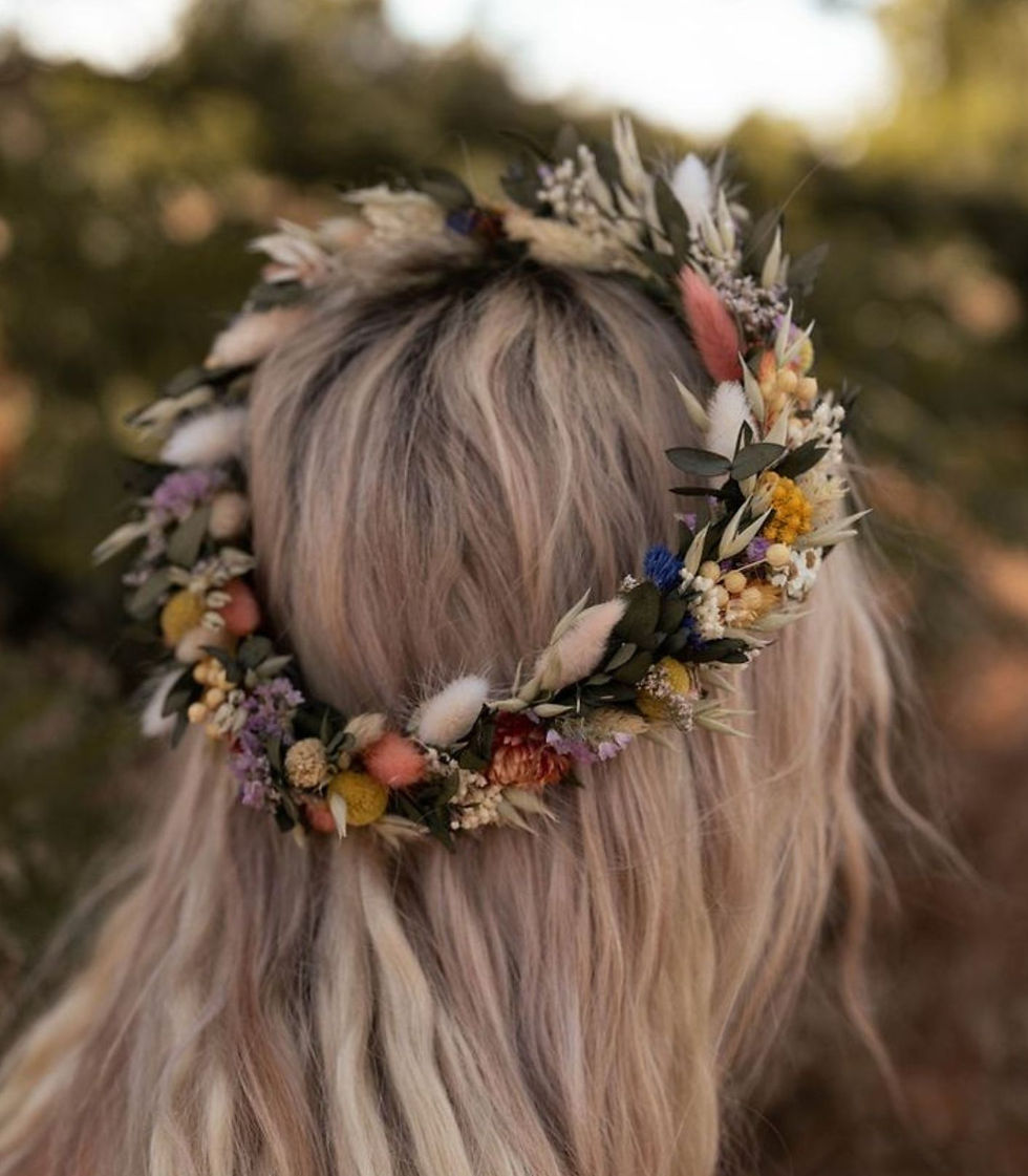 VHS KURS Blumenkrone & Anstecker