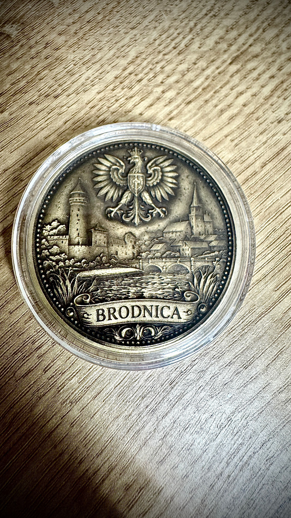 Thumbnail: Personalised Brass Coin- Double Sided