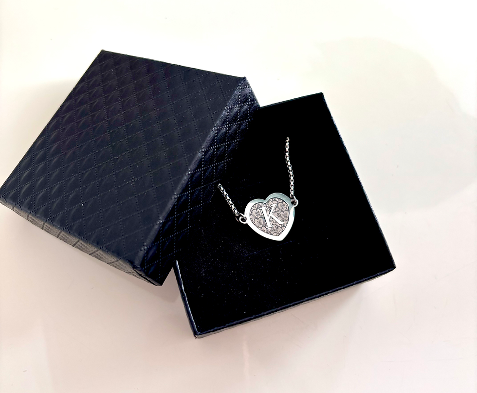 Personalized Bracelet With The Letter Of The Name