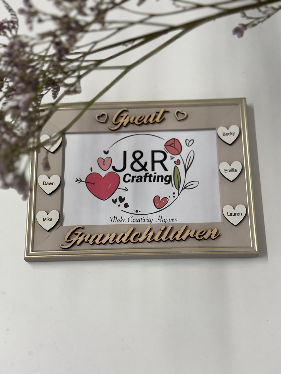 Thumbnail: Personalised Photo Frame -Great Grandchildren