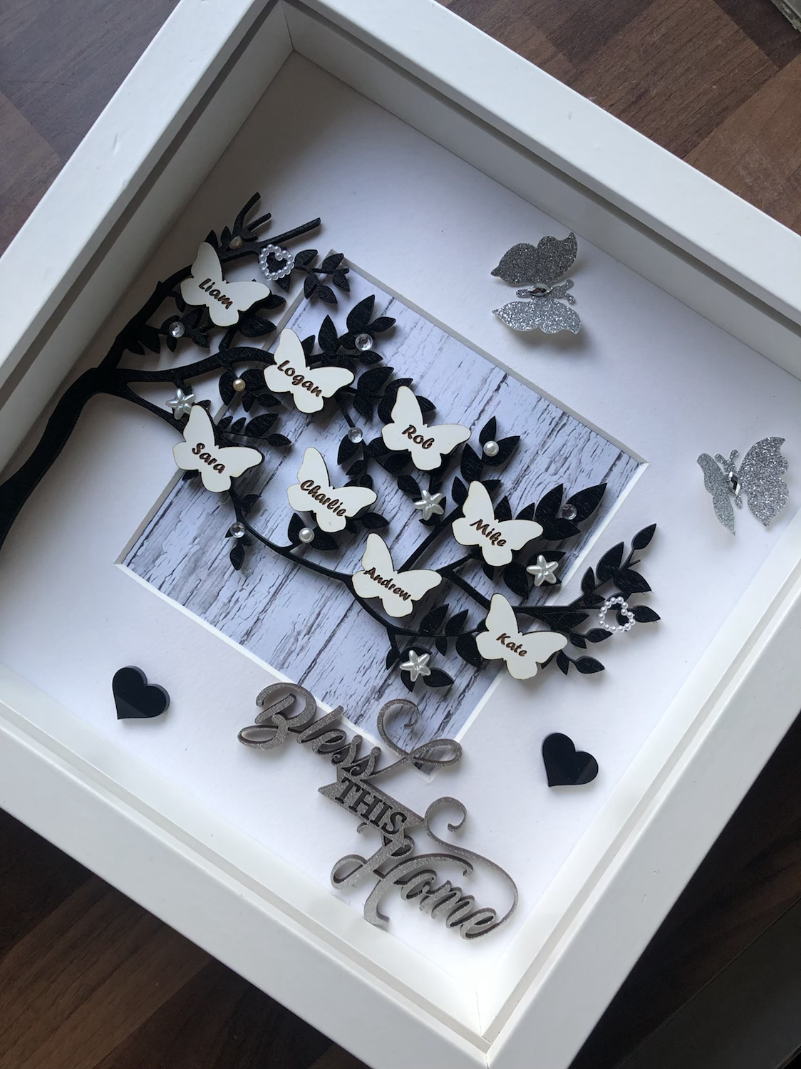 Personalised Family Tree - Bless This Home