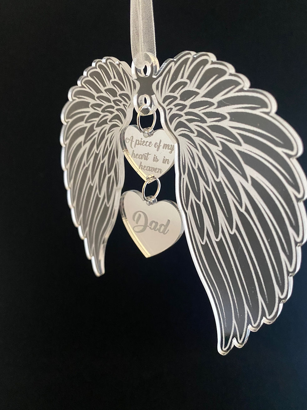 Thumbnail: Personalised Angel Wings