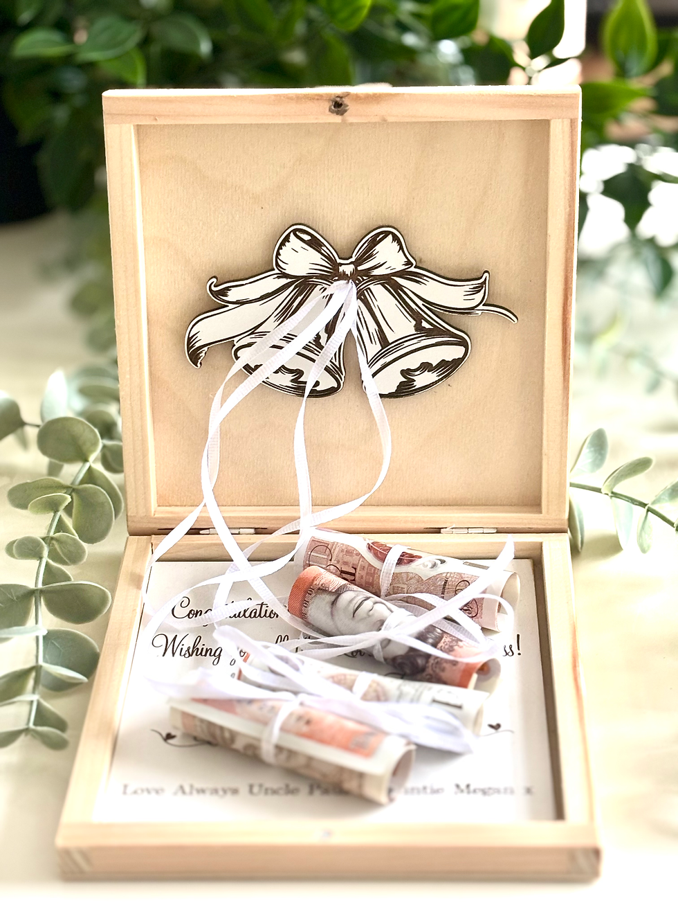 Thumbnail: Wedding Day-Money Box , Wedding Gift