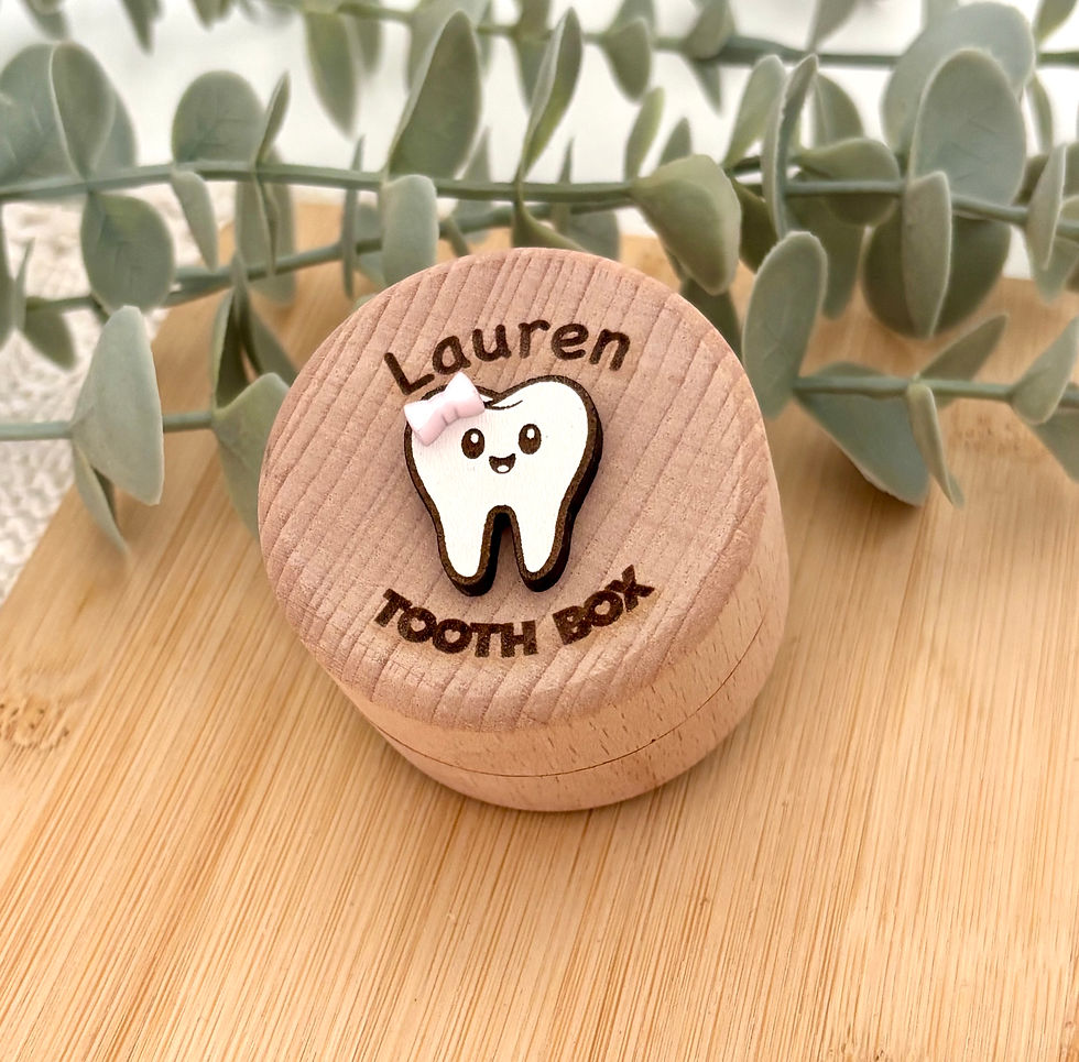 Thumbnail: Personalised Box -Tooth Fairy Box