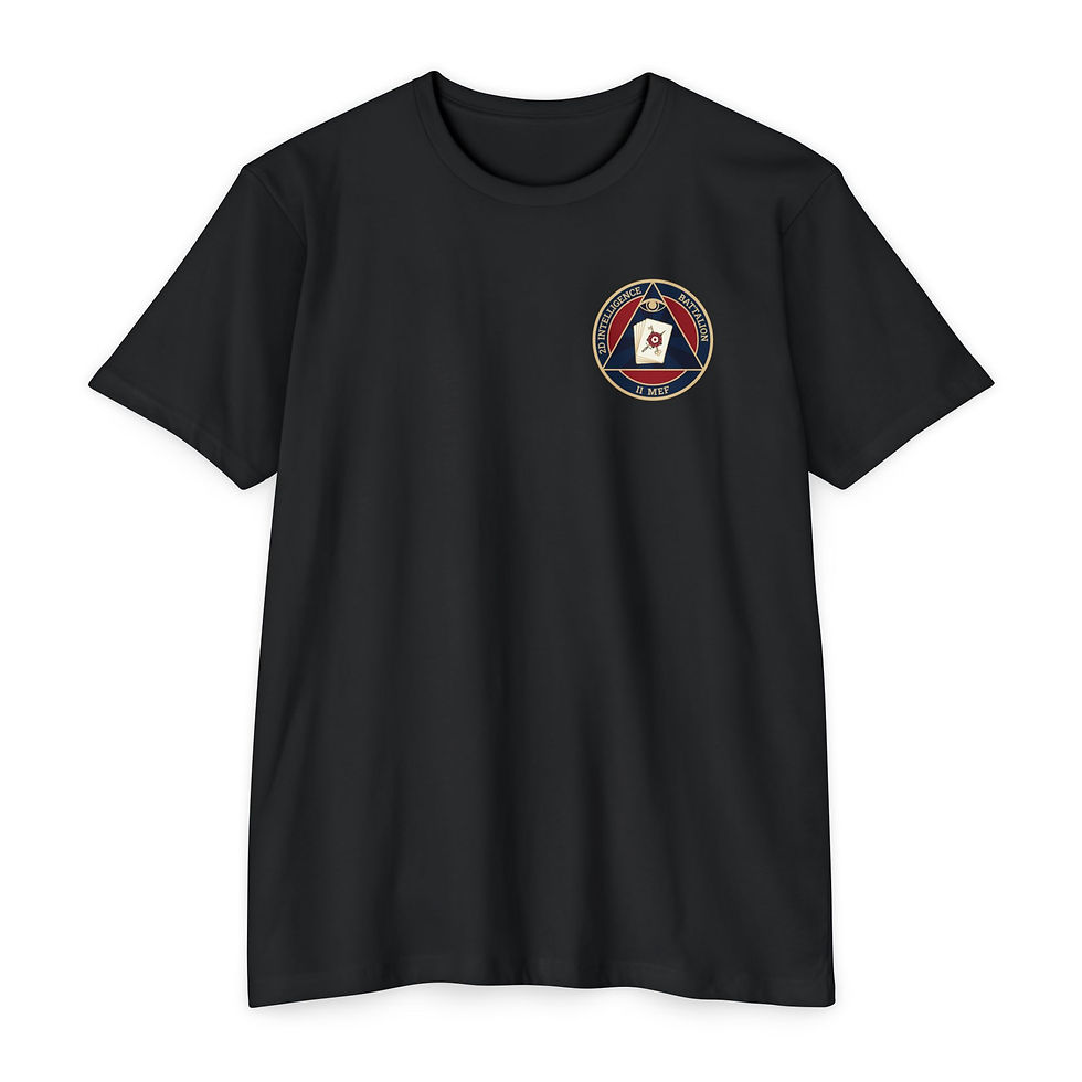 Thumbnail: Custom Military Unit Shirts – Adult T-Shirt with Custom Logo & Personalization