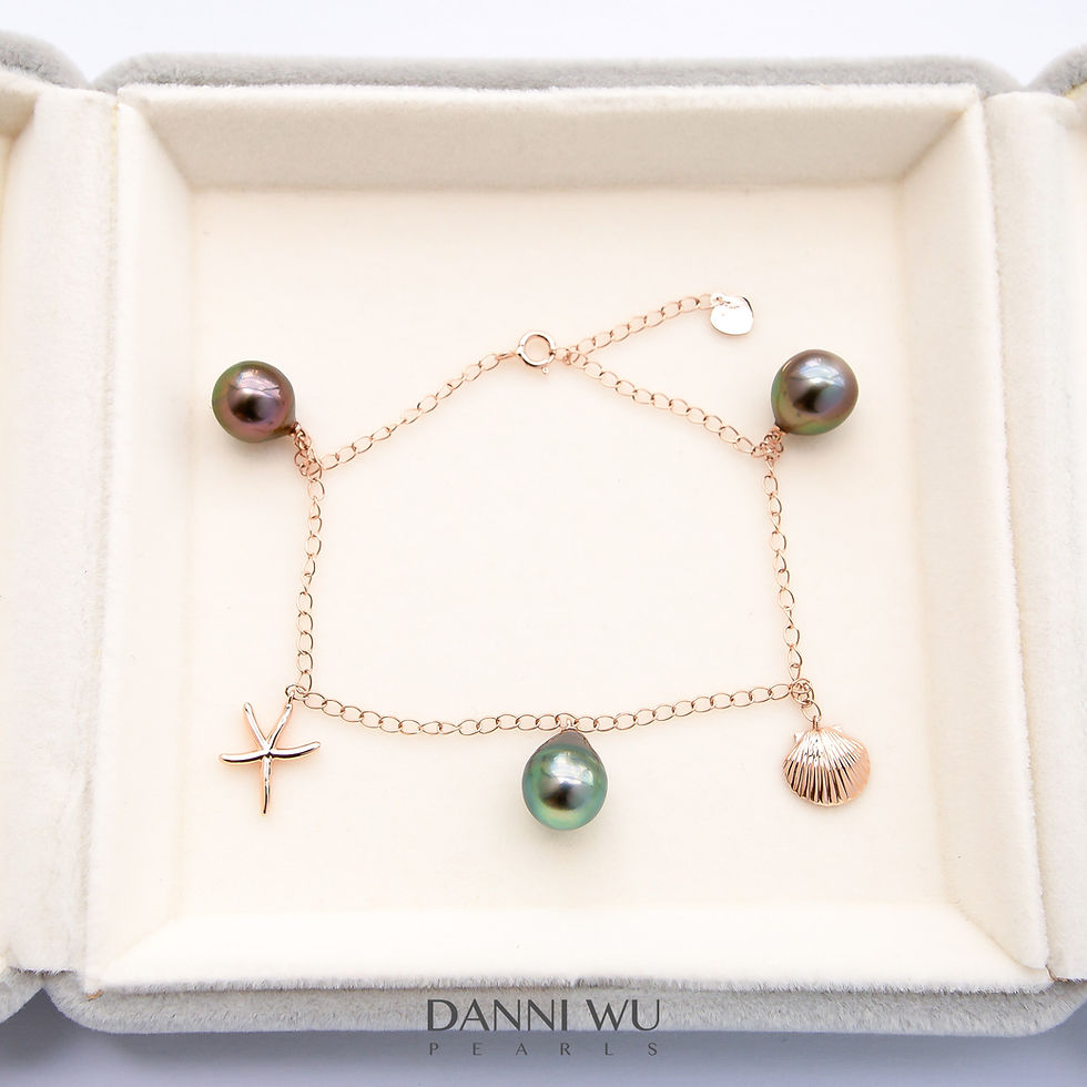 Thumbnail: Tahitian Pearl Bracelet 8mm