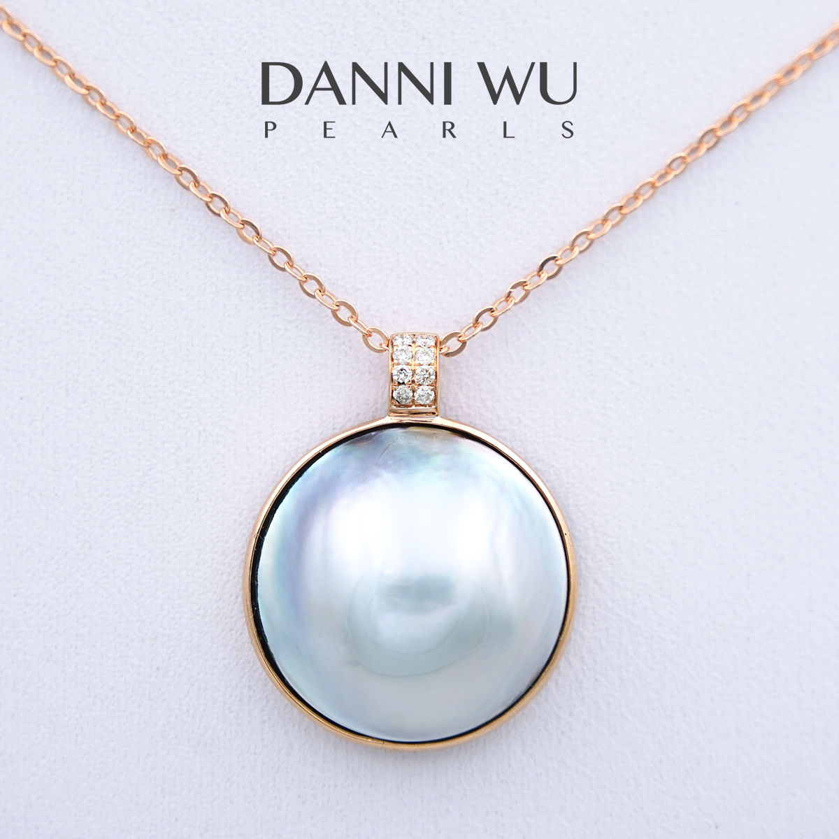 Tahitian Mabe Pearl Pendant 17mm