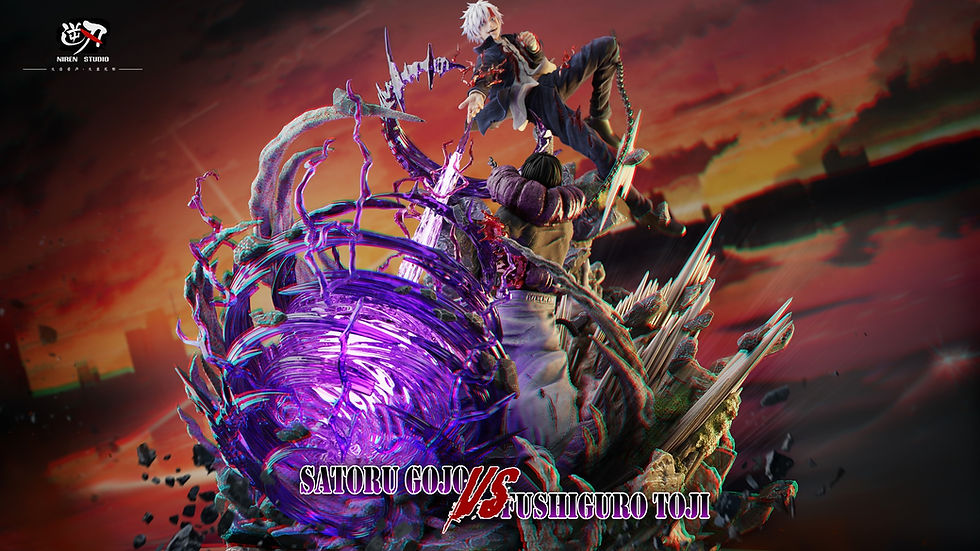 Thumbnail: [READY STOCK] Niren Studio - Jujutsu Kaisen 1/6th  Gojo Satoru vs. Fushiguro