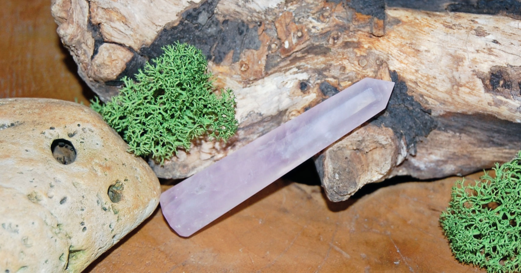 Rose Quartz Obelisk Wand A323