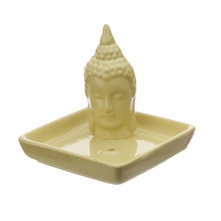 Thumbnail: Ceramic Buddha Incense Holder INC 521