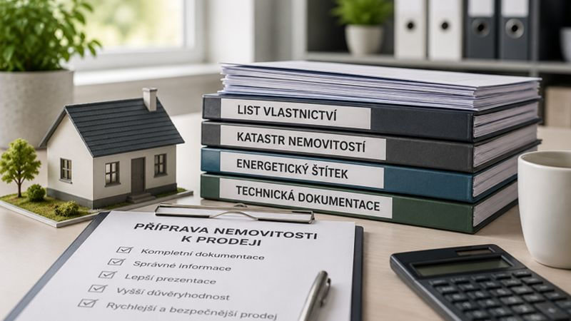 Jaké dokumenty a informace budete potřebovat při prodeji nemovitosti