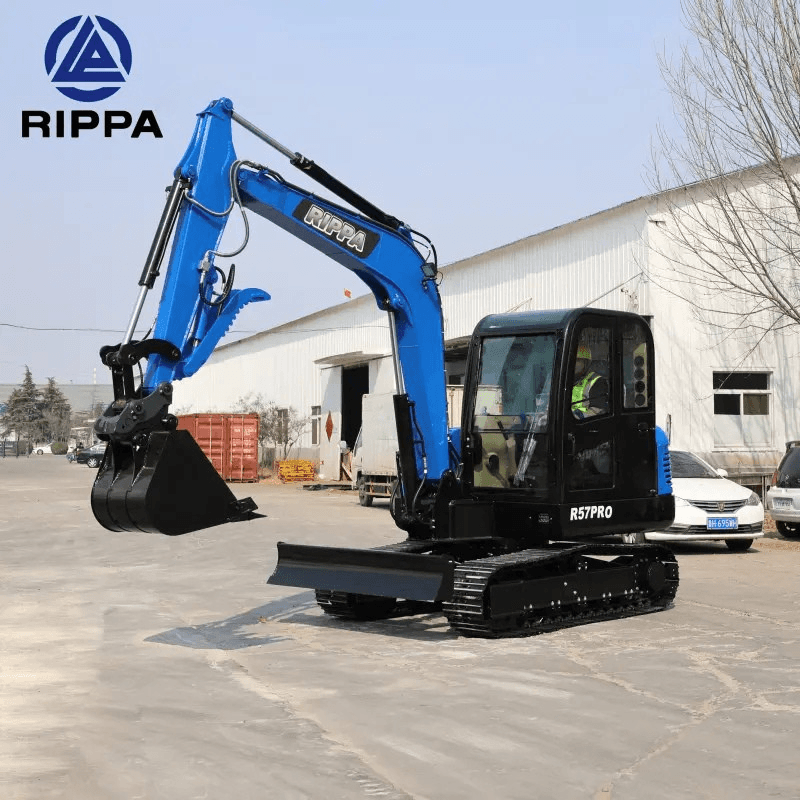 RIPPA R57 Pro 5.7-Ton Excavator – Kubota Diesel — view 1
