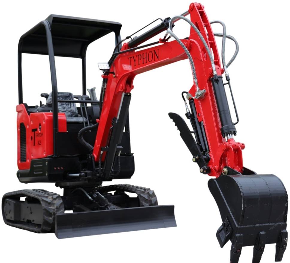 TYPHON TERROR X2 STORM Mini Excavator 2.5 Ton Diesel Perkins Engine USA — product image 1