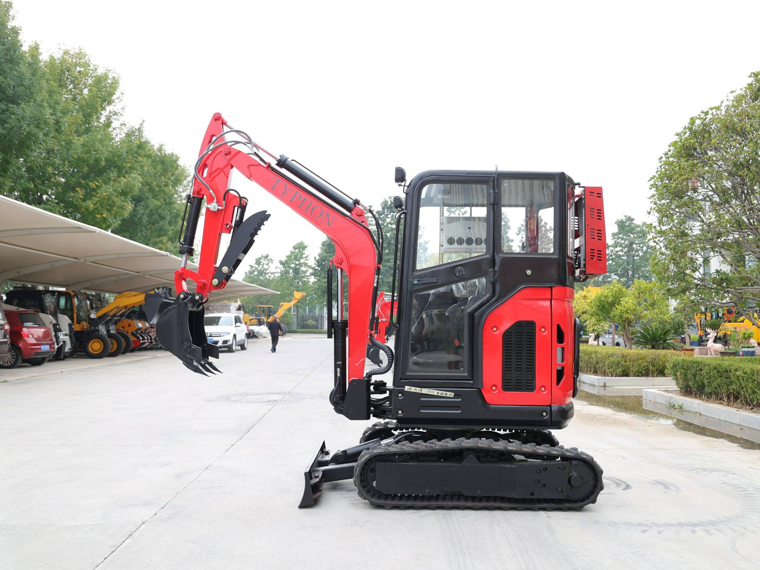 TYPHON TERROR X2 Mini Excavator 2.7 Ton EPA Diesel Perkins Engine USA — product image 1
