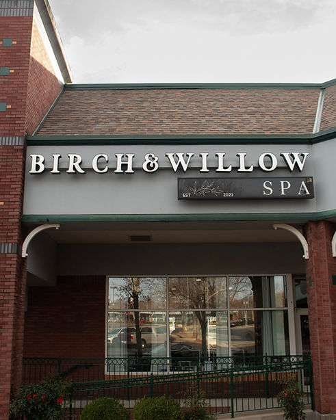 Birch & Willow Spa Store Front