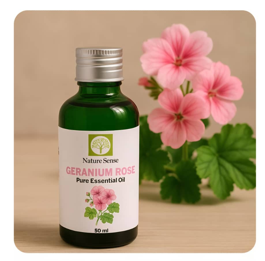 🌹 Rose Geranium Pure Essential Oil (50ml)