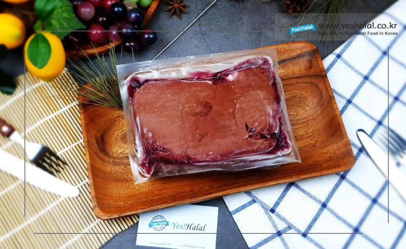 Thumbnail: Halal Lamb Liver (Australia, 838g - 1100won/100g)