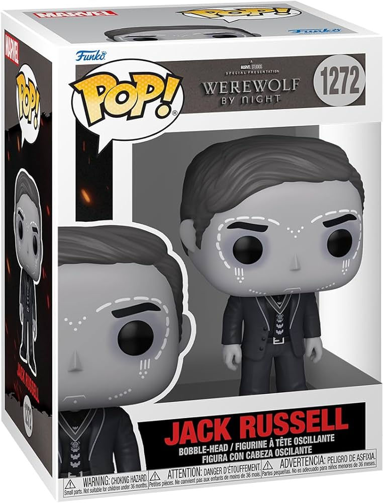 Funko POP!: Marvel's Werewolf by Night #1272 Jack Russell