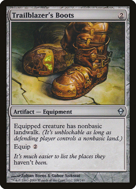 Trailblazer's Boots: Zendikar - English