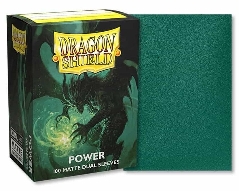 Dragon Shield Sleeves: Standard Matte Dual - Power 100CT