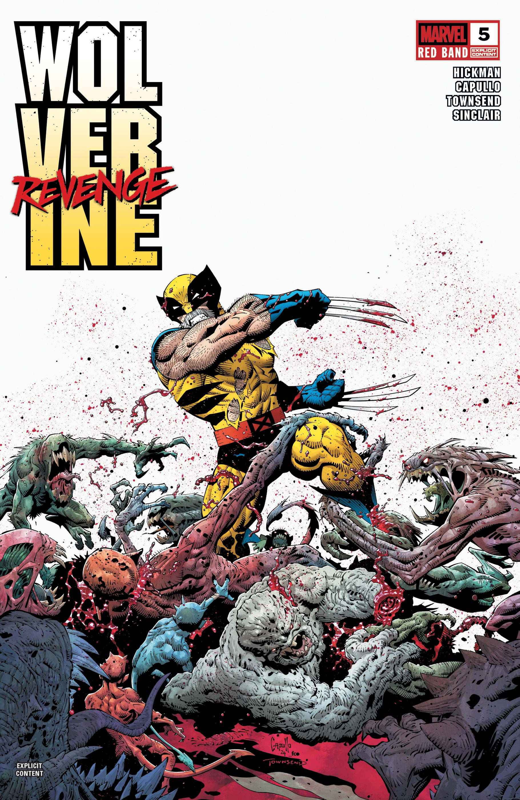Wolverine Revenge Red Band Edition #5 Cover A