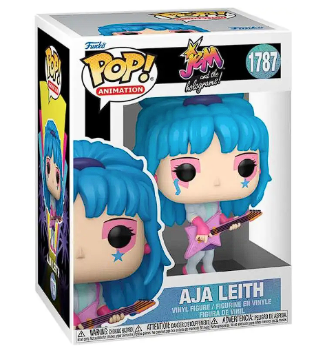 Funko Jem and the Holograms 40th Anniversary POP! Animation Aja Leith Vinyl Fig