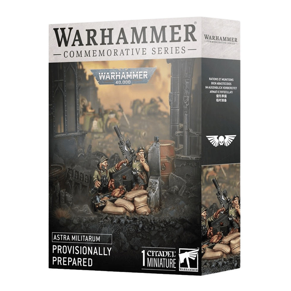 Warhammer 40K Astra Militarum: Provisionally Prepared Commemorative Series