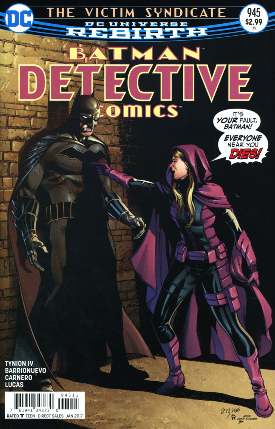 Detective Comics Vol 2 #945 Cover A Regular