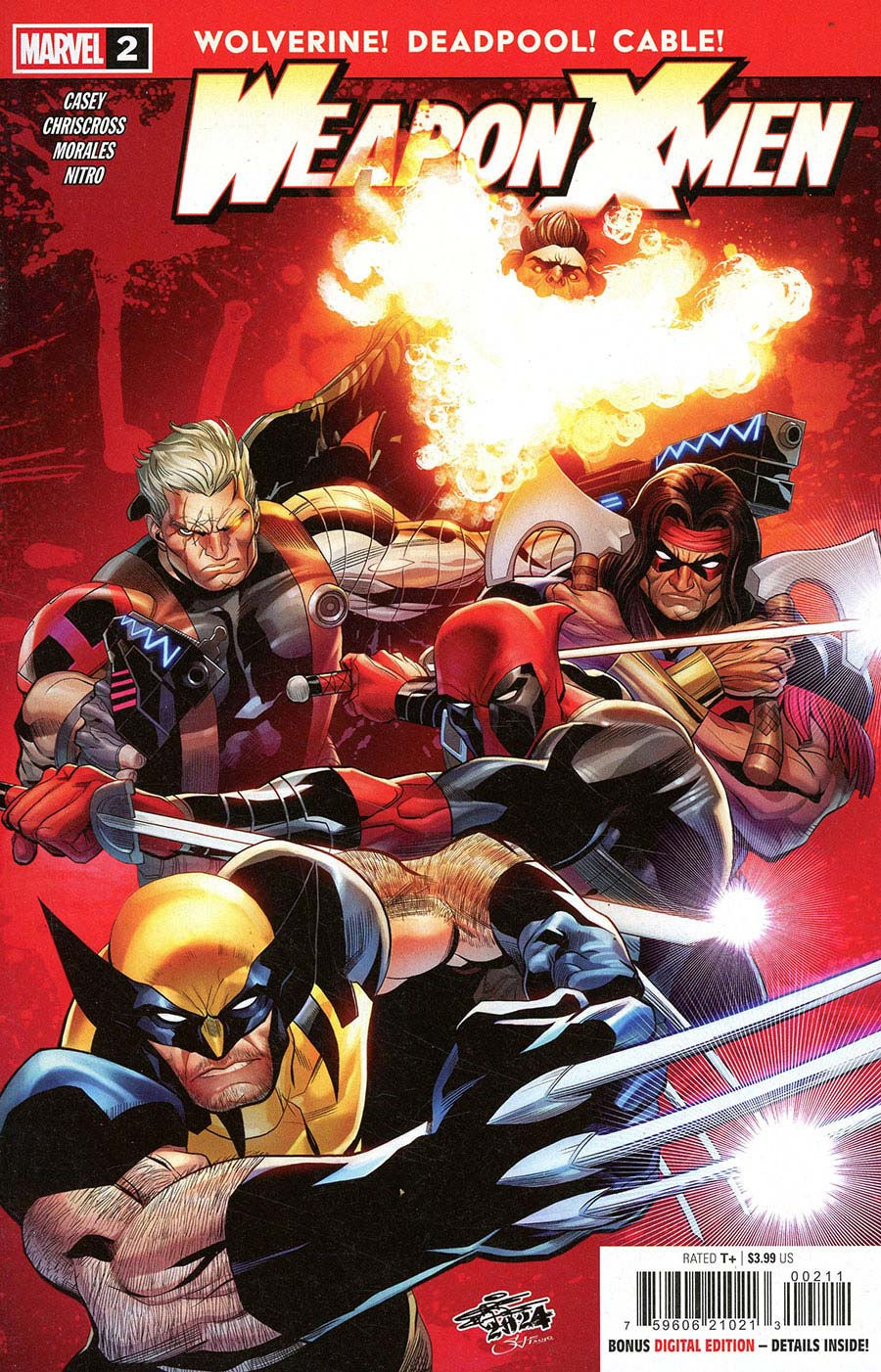 Weapon X-Men Vol 2 #2 Cover A