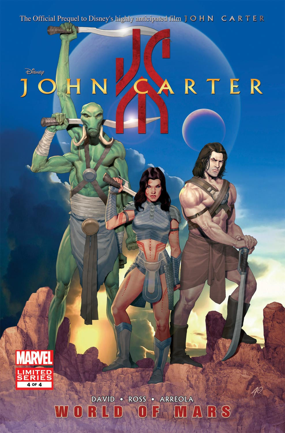 John Carter Of Mars: World Of Mars #4