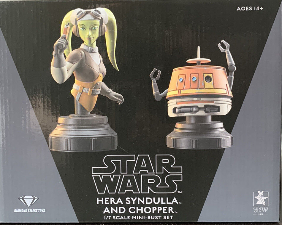 Star Wars: Rebels Hera & Chopper Mini Bust Set 1/7 Scale