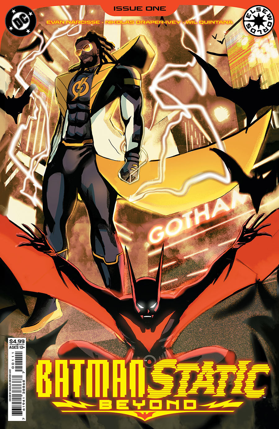 Batman Static Beyond #1 Cover A Regular
