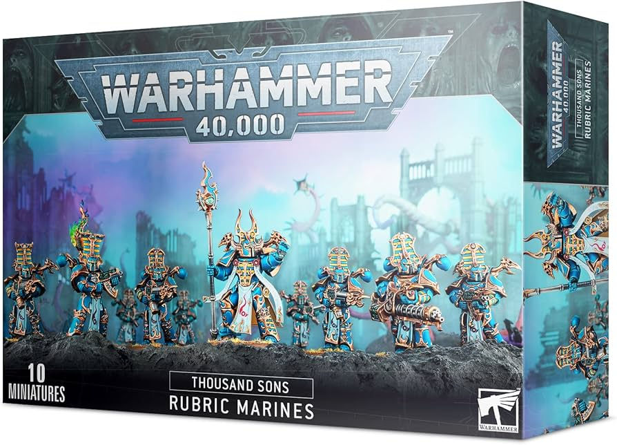 Warhammer 40K Thousand Sons: Rubric Marines