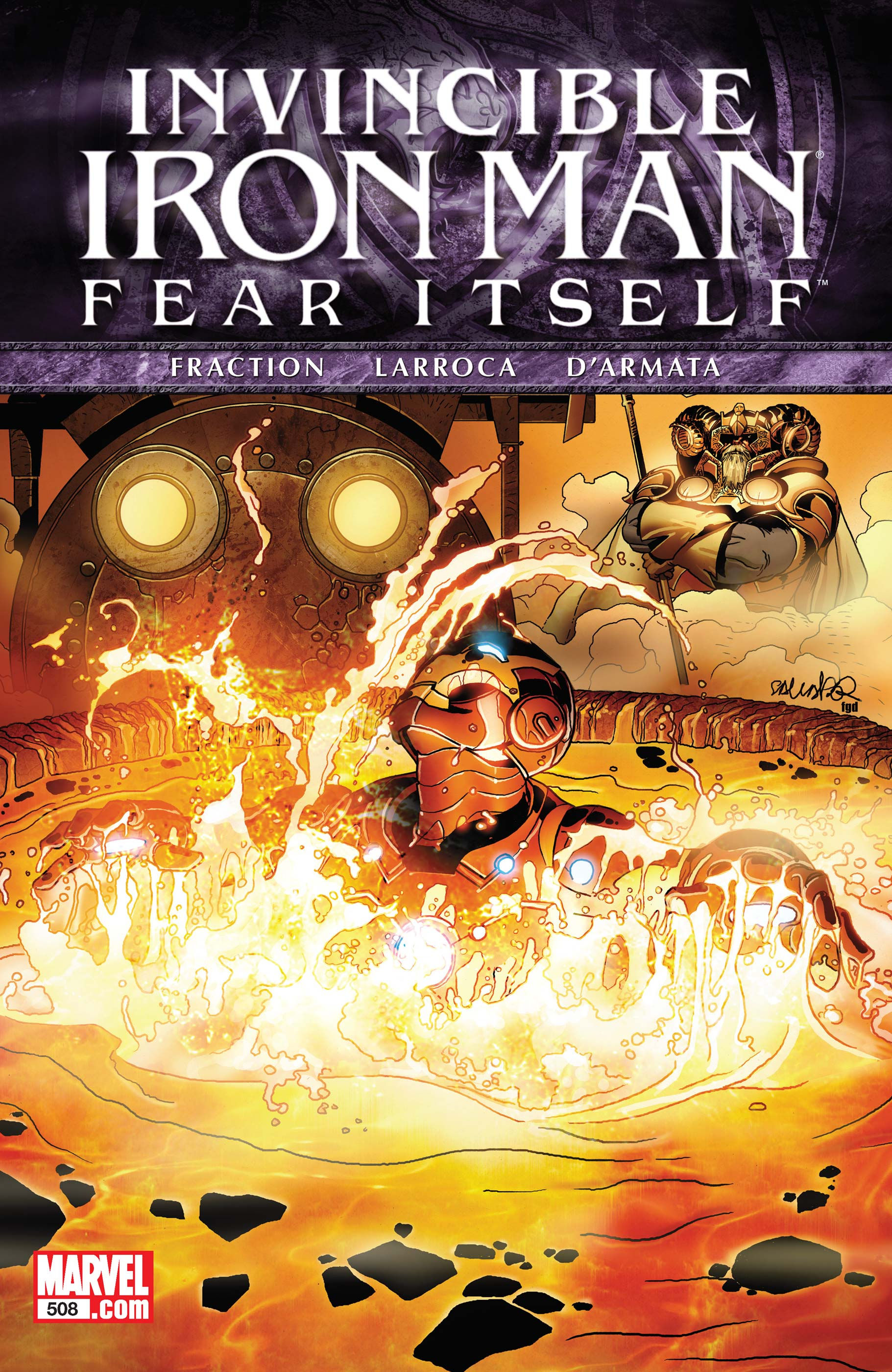 Invincible Iron Man #508 (Fear Itself Tie-In)