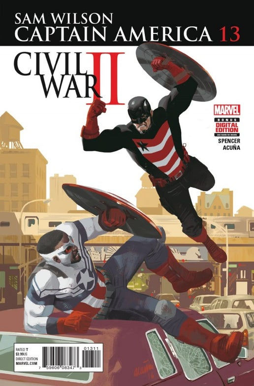 Captain America Sam Wilson #13 Cover A Regular Daniel Acuna Cover