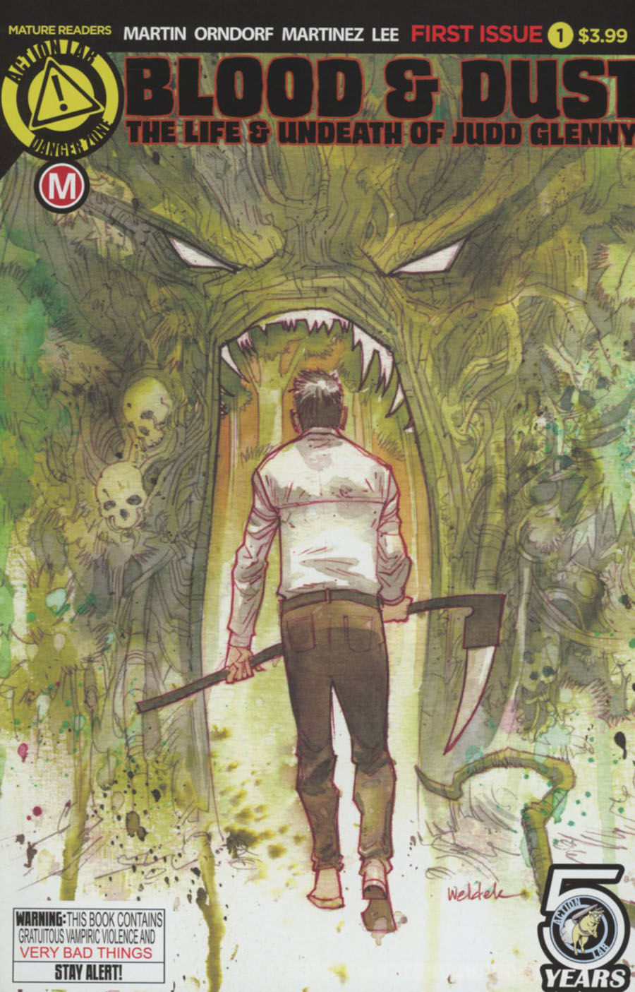 Blood & Dust Life & Undeath Of Judd Glenny #1