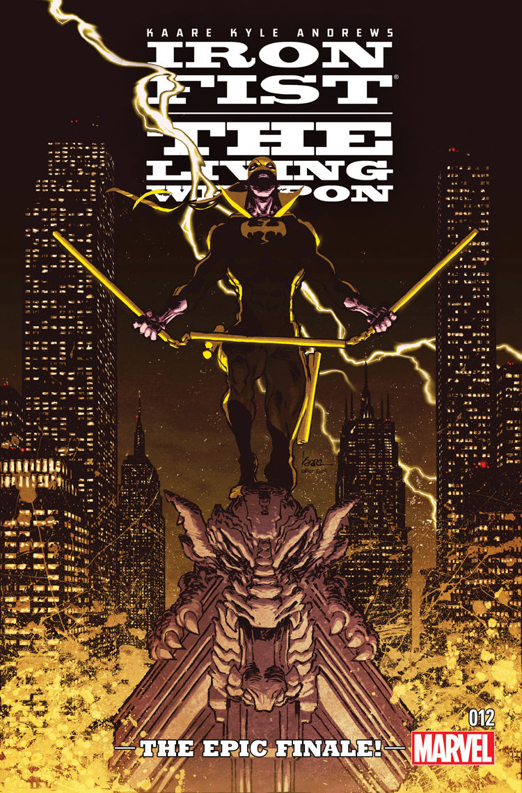 Iron Fist Living Weapon #12