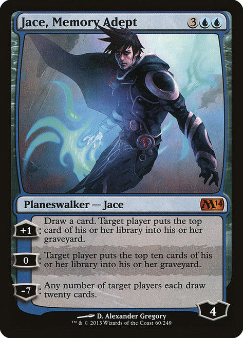 Jace, Memory Adept: Magic 2014 - English
