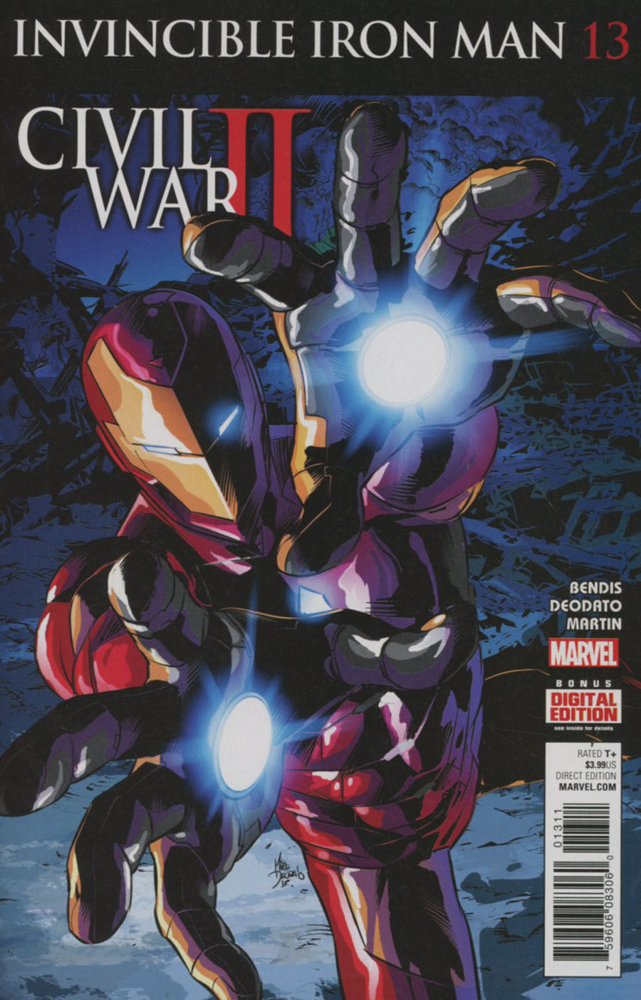 Invincible Iron Man Vol 2 #13 Cover A (Civil War I