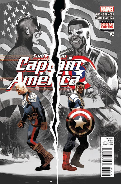 Captain America Sam Wilson #2 Cover A Regular Daniel Acuna Cover