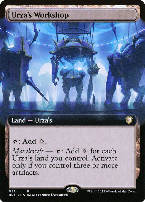 Urza's Workshop Extended Art: The Brothers' War Commander - Variants