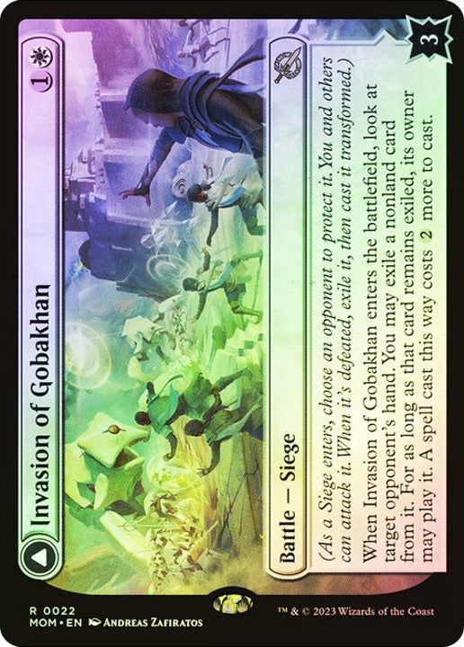 Invasion of Gobakhan // Lightshield Array Foil: March of the Machine -English